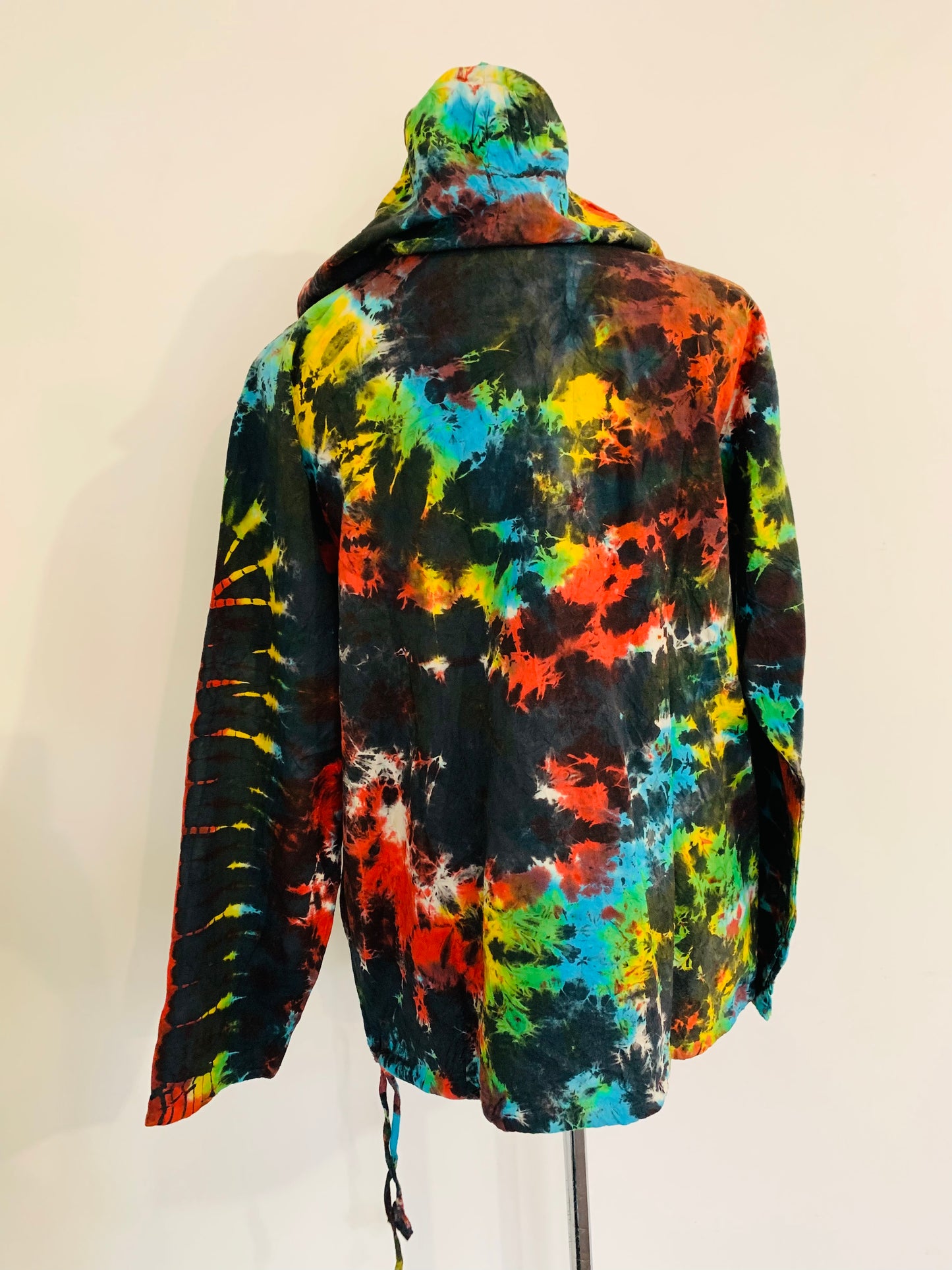 Bohemian style handcrafted Hoodie Kurta/ Shirt # KURT403