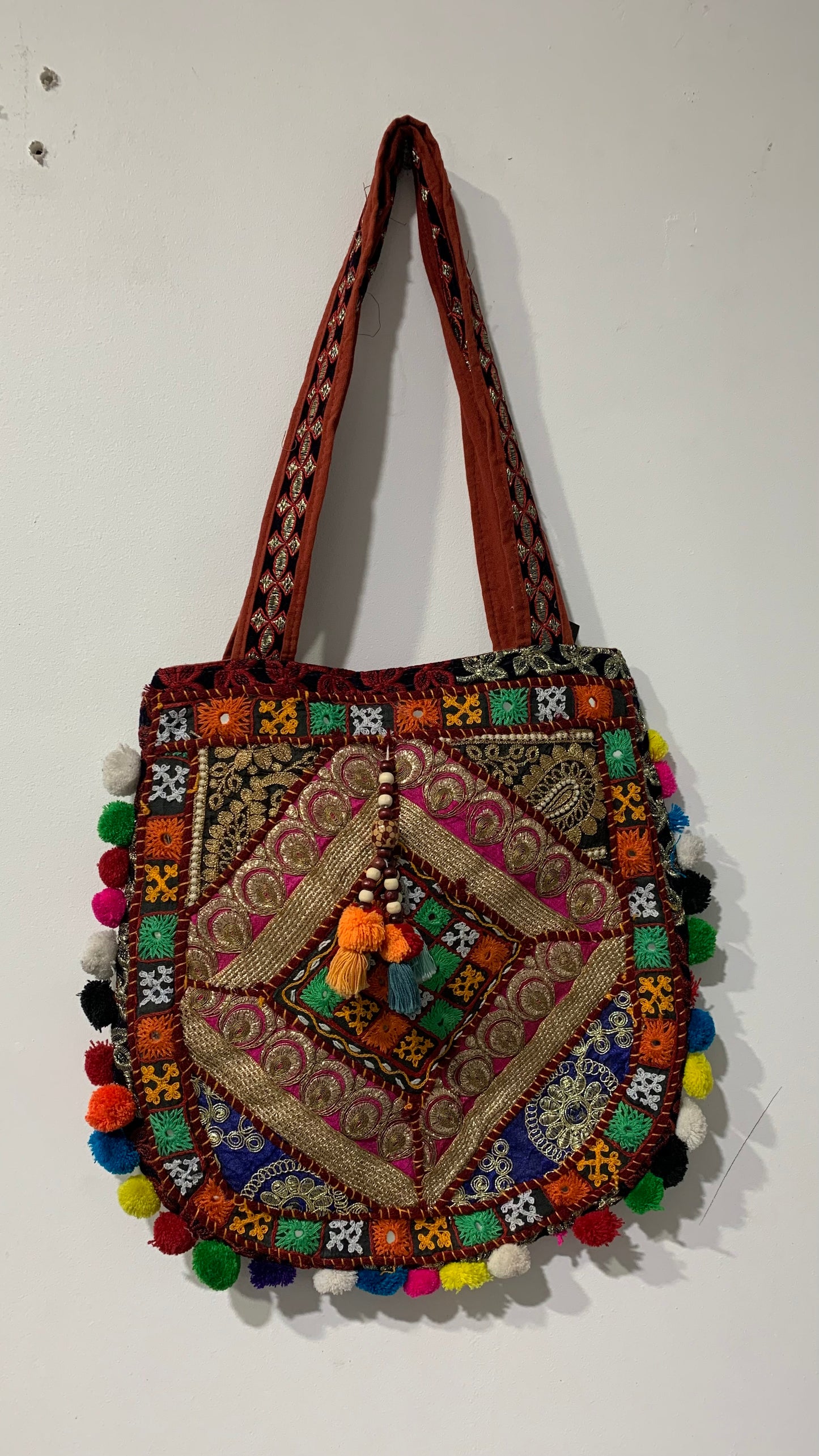 Boho Style Handcrafted Tote Bags  #TB0106
