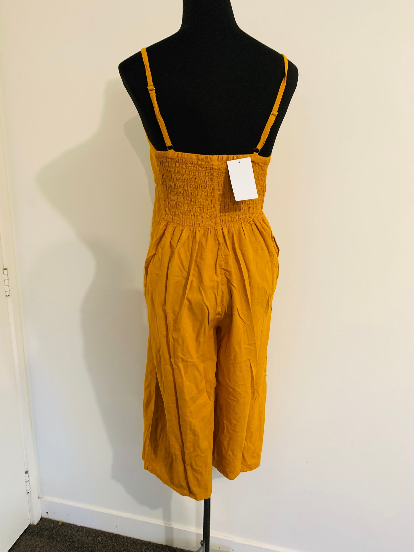Bohemian Handcrafted Cotton Jumpsuit / Overalls # JUM021