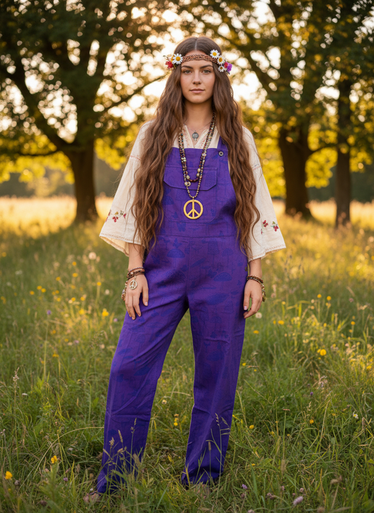 Bohemian Handcrafted Overalls/ Dangries #JUM027