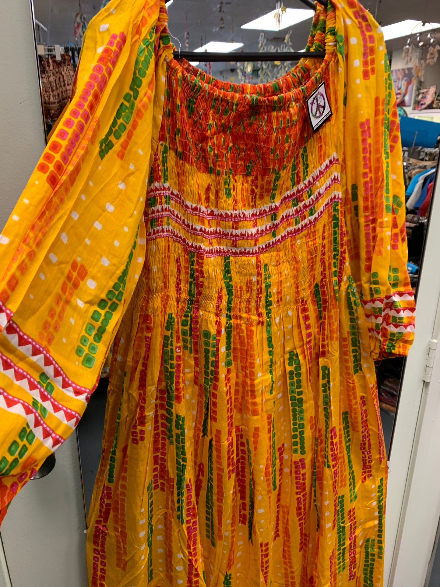 Bohemian handcrafted Maxi dress # DRE320