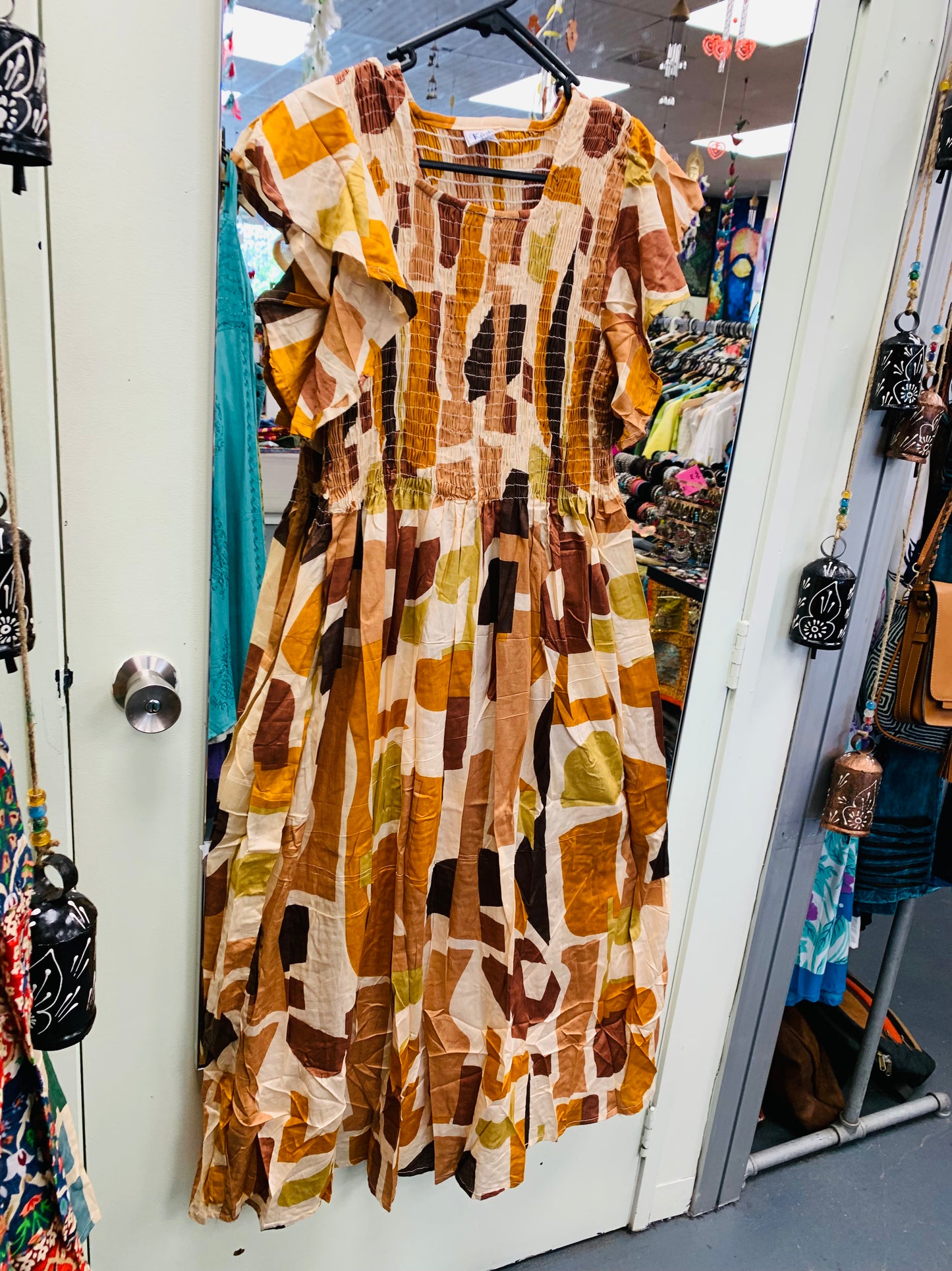 Bohemian handcrafted Maxi dress # DRE318