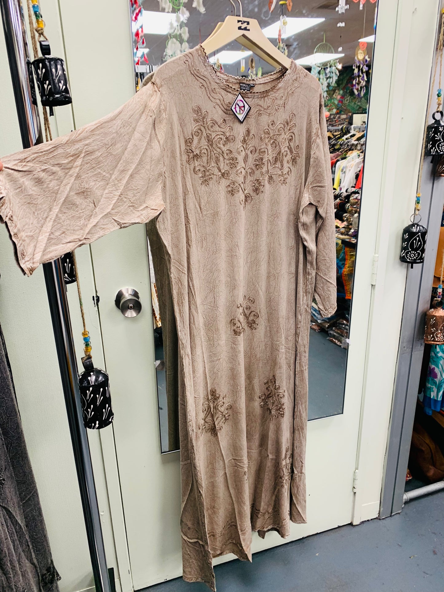 Bohemian handcrafted Long Maxi dress # DRE315