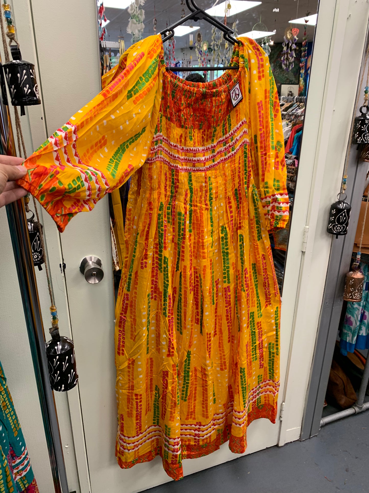 Bohemian handcrafted Maxi dress # DRE320