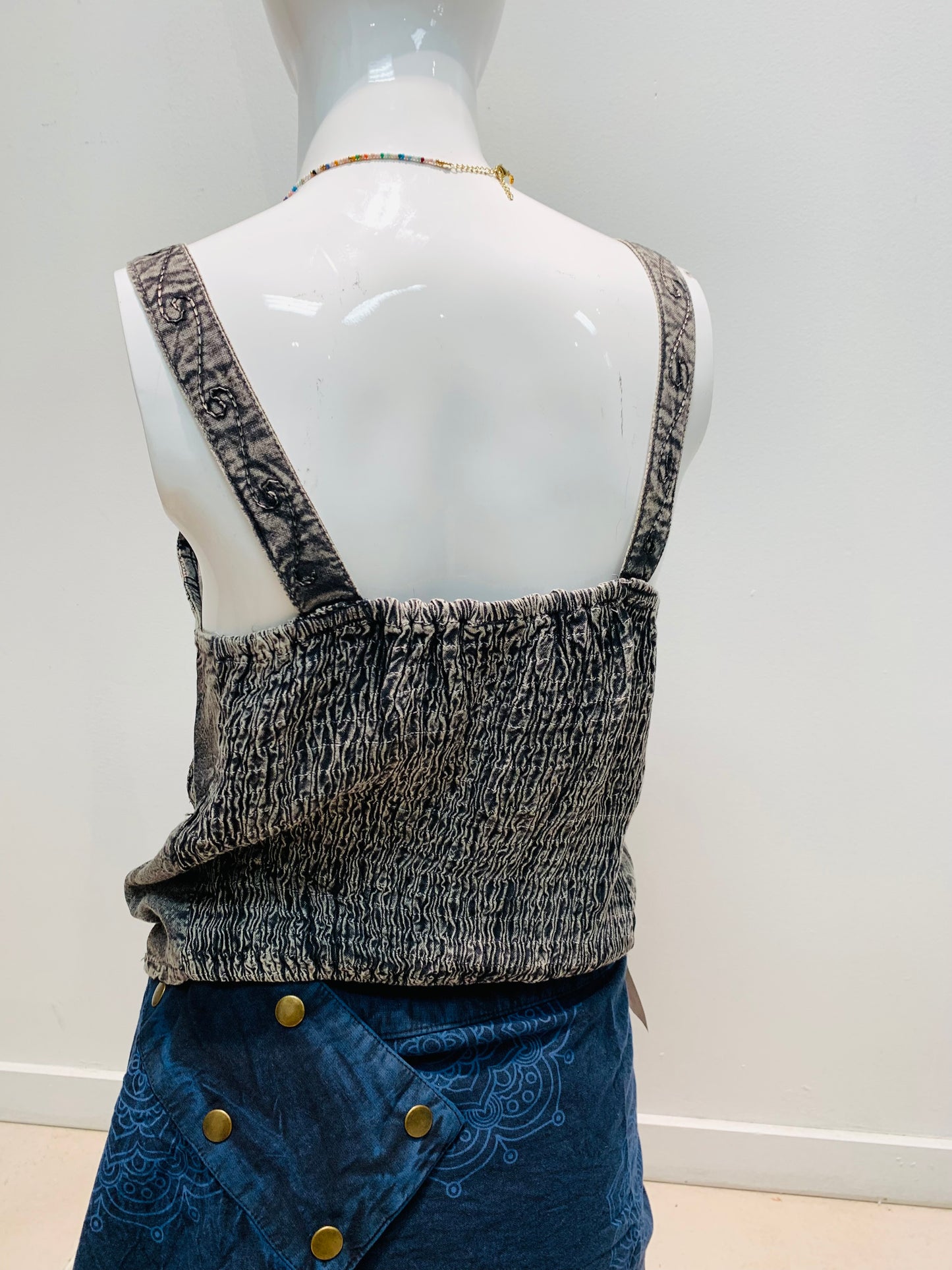 Bohemian Handcrafted Crop Top #CRTOP106