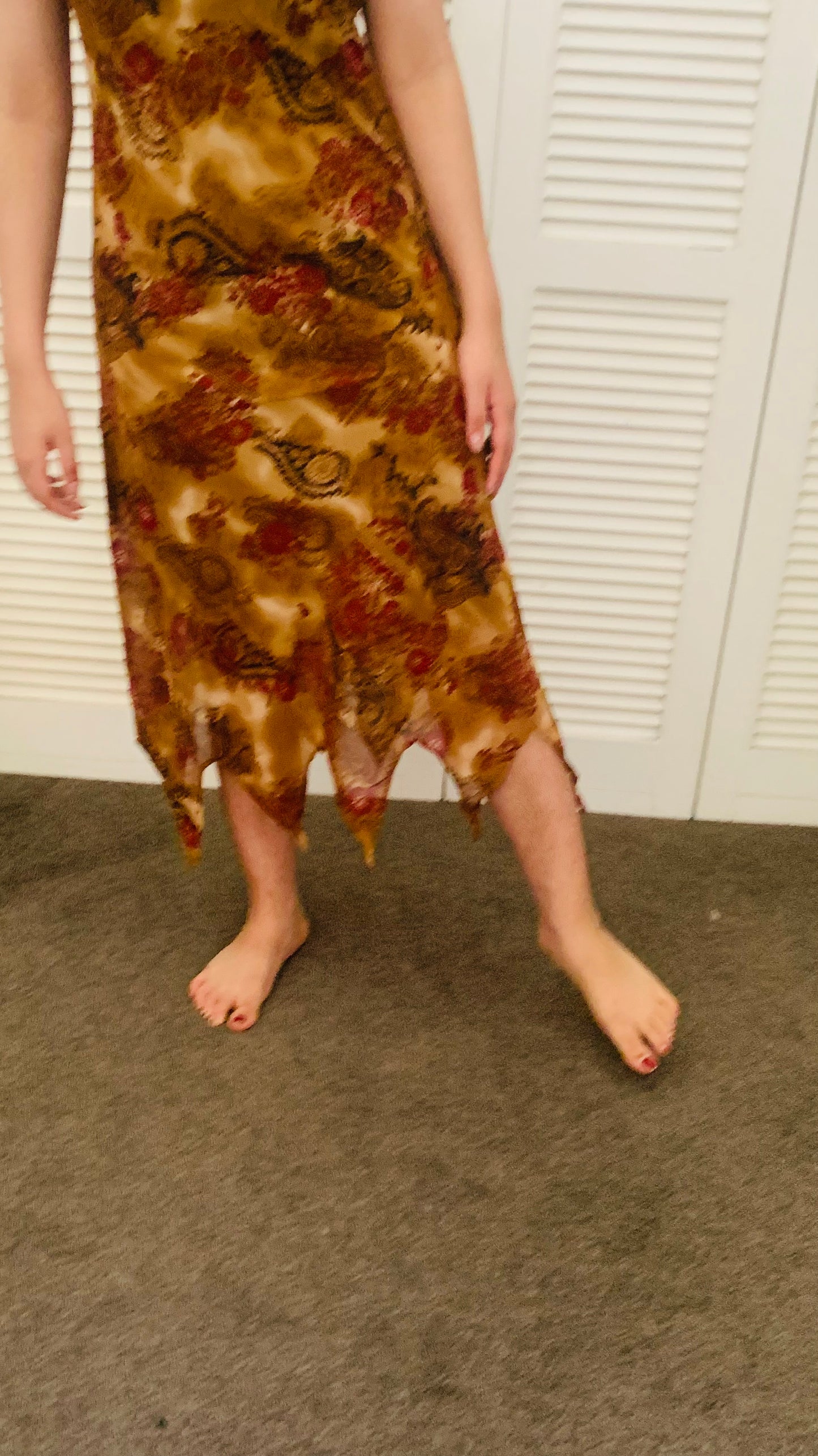 Bohemian handcrafted Molly dress # DRE349