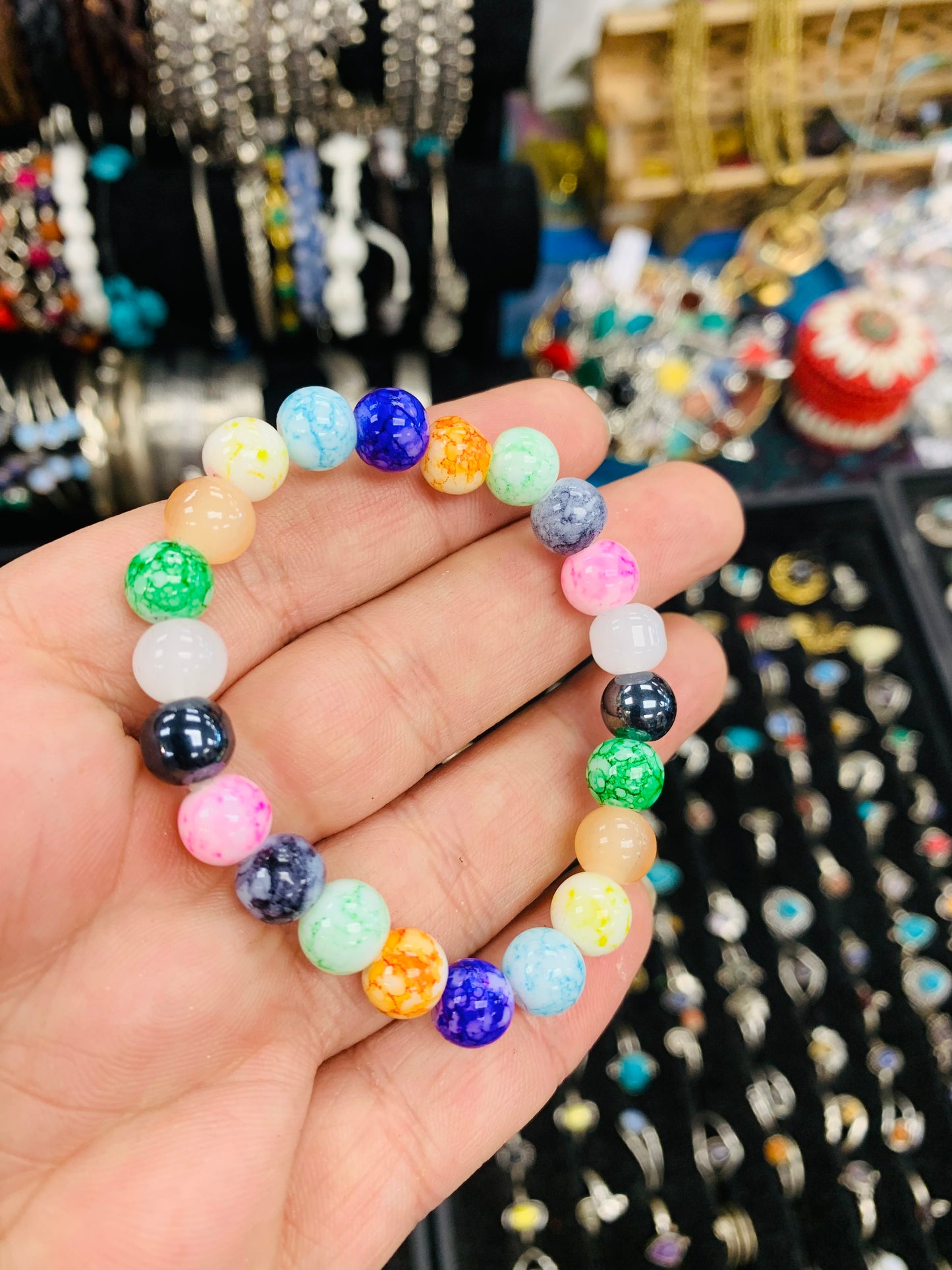 BOHEMIAN BEADS LOVE BRACELETS #A302