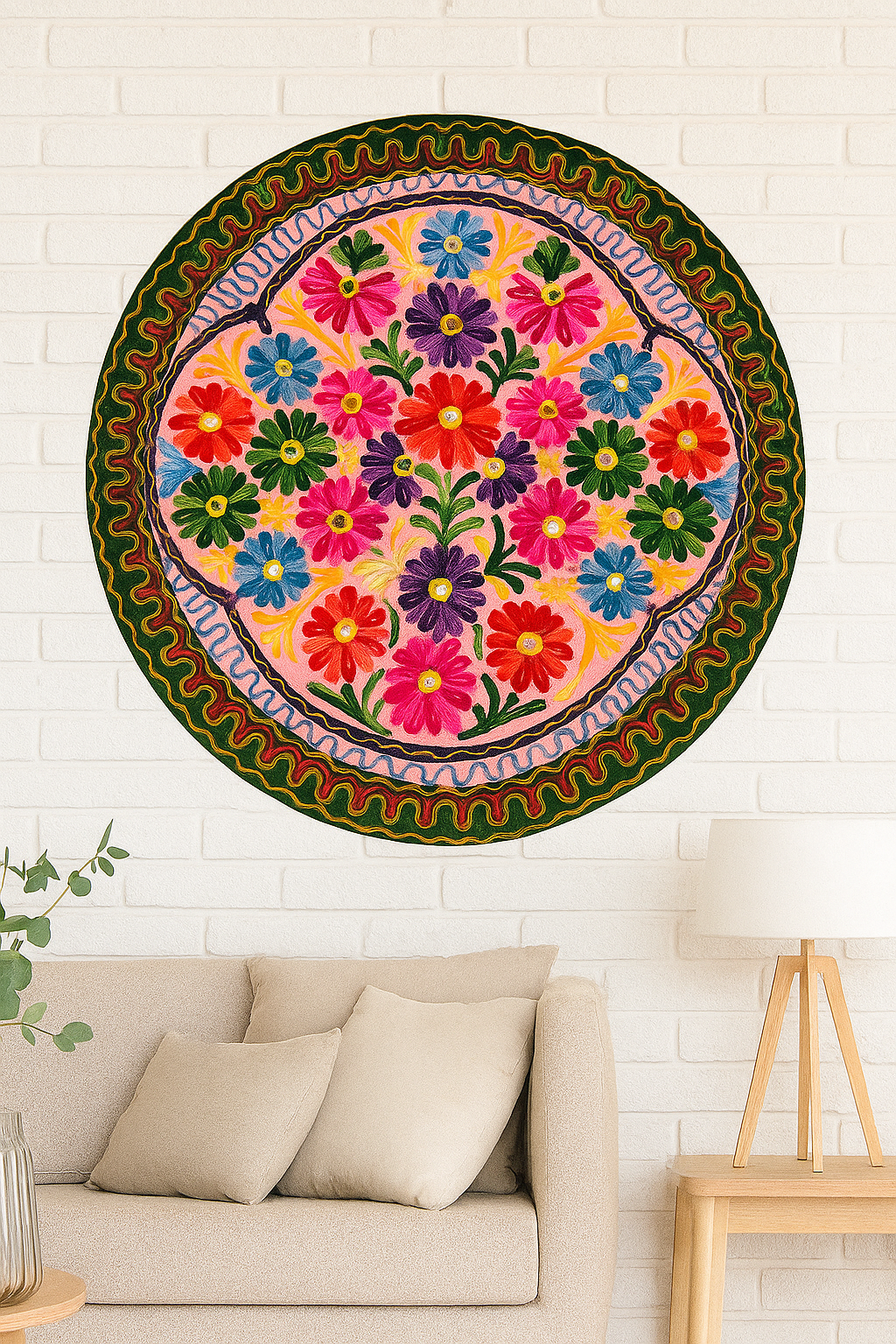 Bohemian style handcrafted table Runners #077516