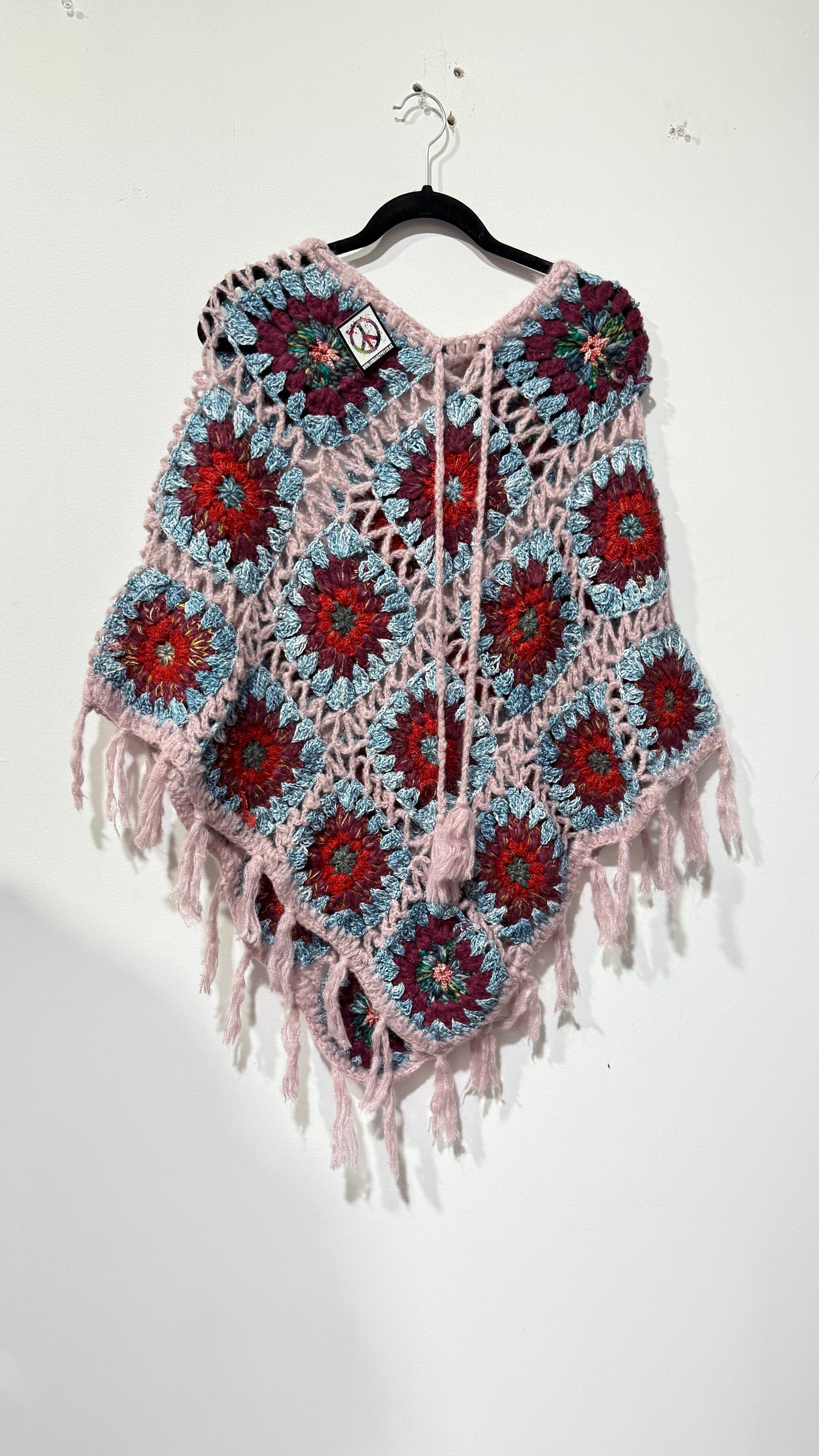 Handcrafted Crochet poncho #40