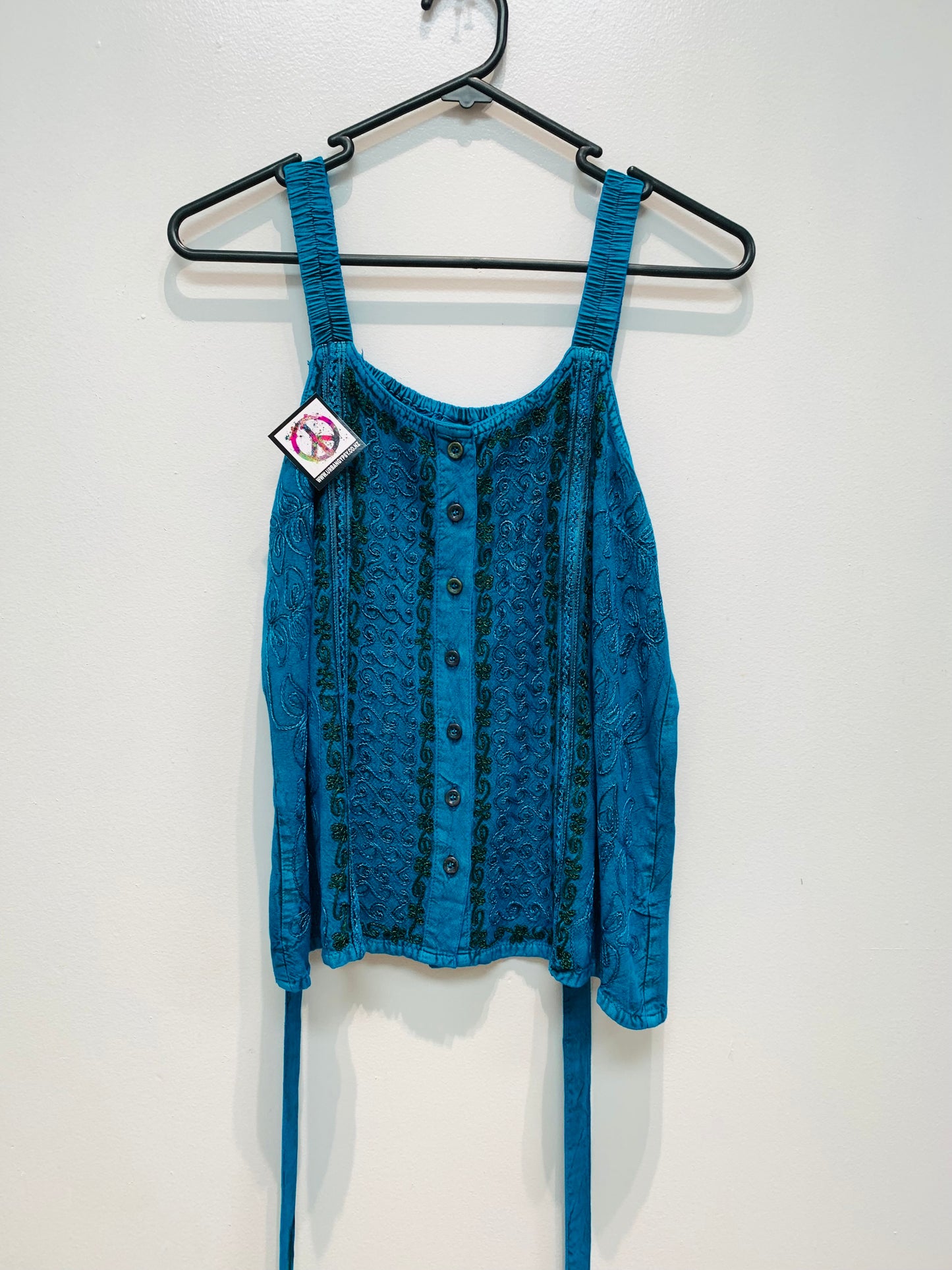 Bohemian Handcrafted Crop Top #CRTOP105