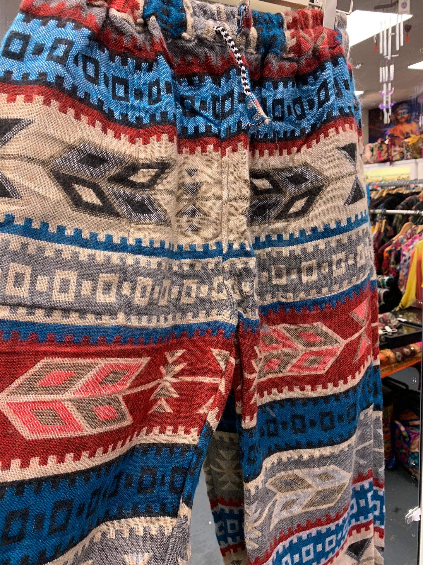 HANDCRAFTED HIPPIE WOOLLEN PANTS# 1117744