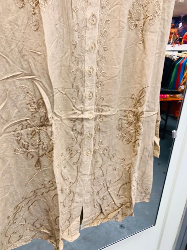 Bohemian style handcrafted Cotton Tunic dress #442