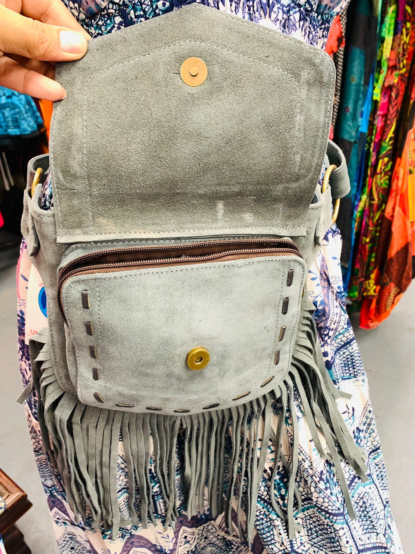 BOHEMIAN STYLE HANDCRAFTED UNISEX GENUINE LEATHER BUM BAGS #2107