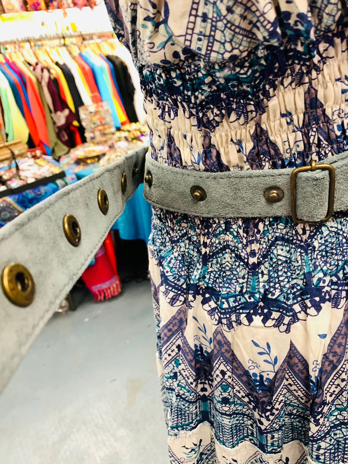 BOHEMIAN STYLE HANDCRAFTED UNISEX GENUINE LEATHER BUM BAGS #2107