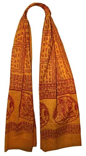 Bohemian style handcrafted Genuine Cotton Om scarves # 722