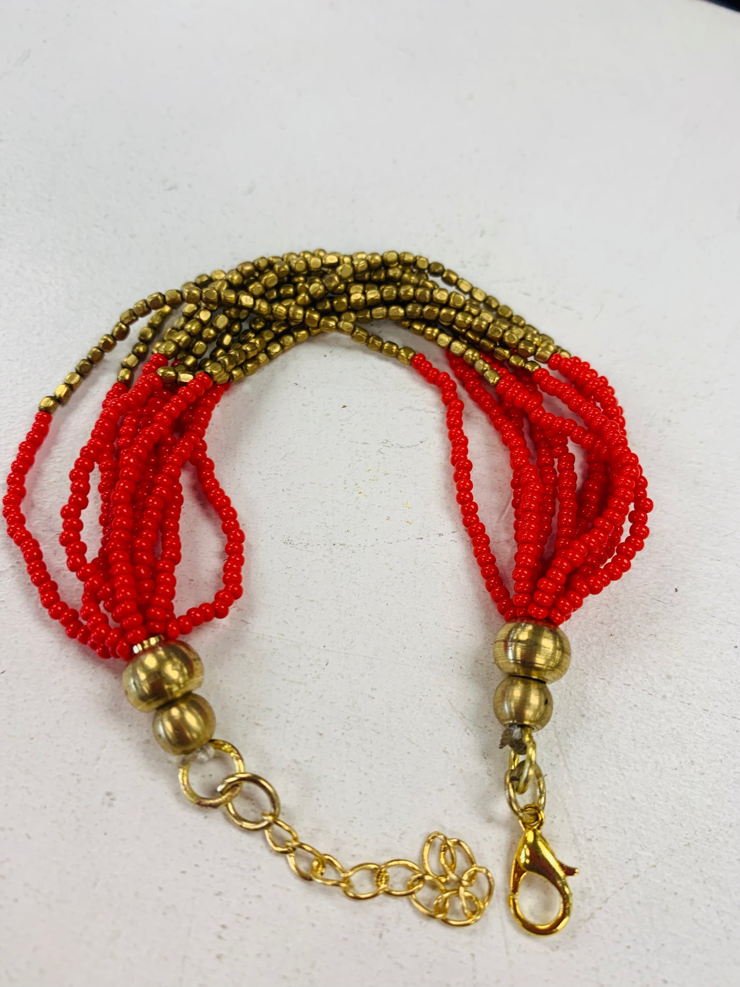 BOHEMIAN STYLE HANDCRAFTED BEADS BRACELET # 507550