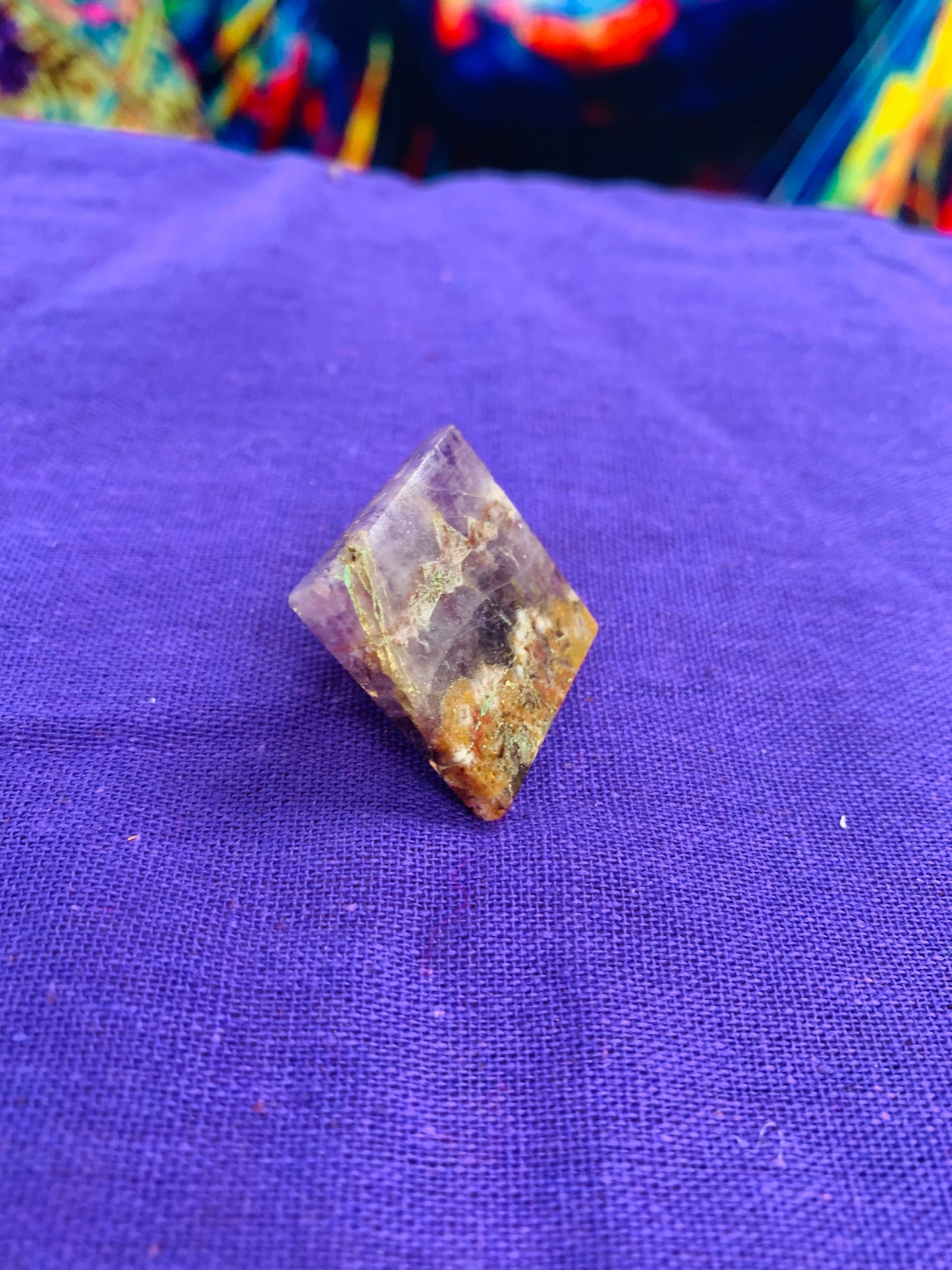 BOHO NATURAL STONE PYRAMID # 12212