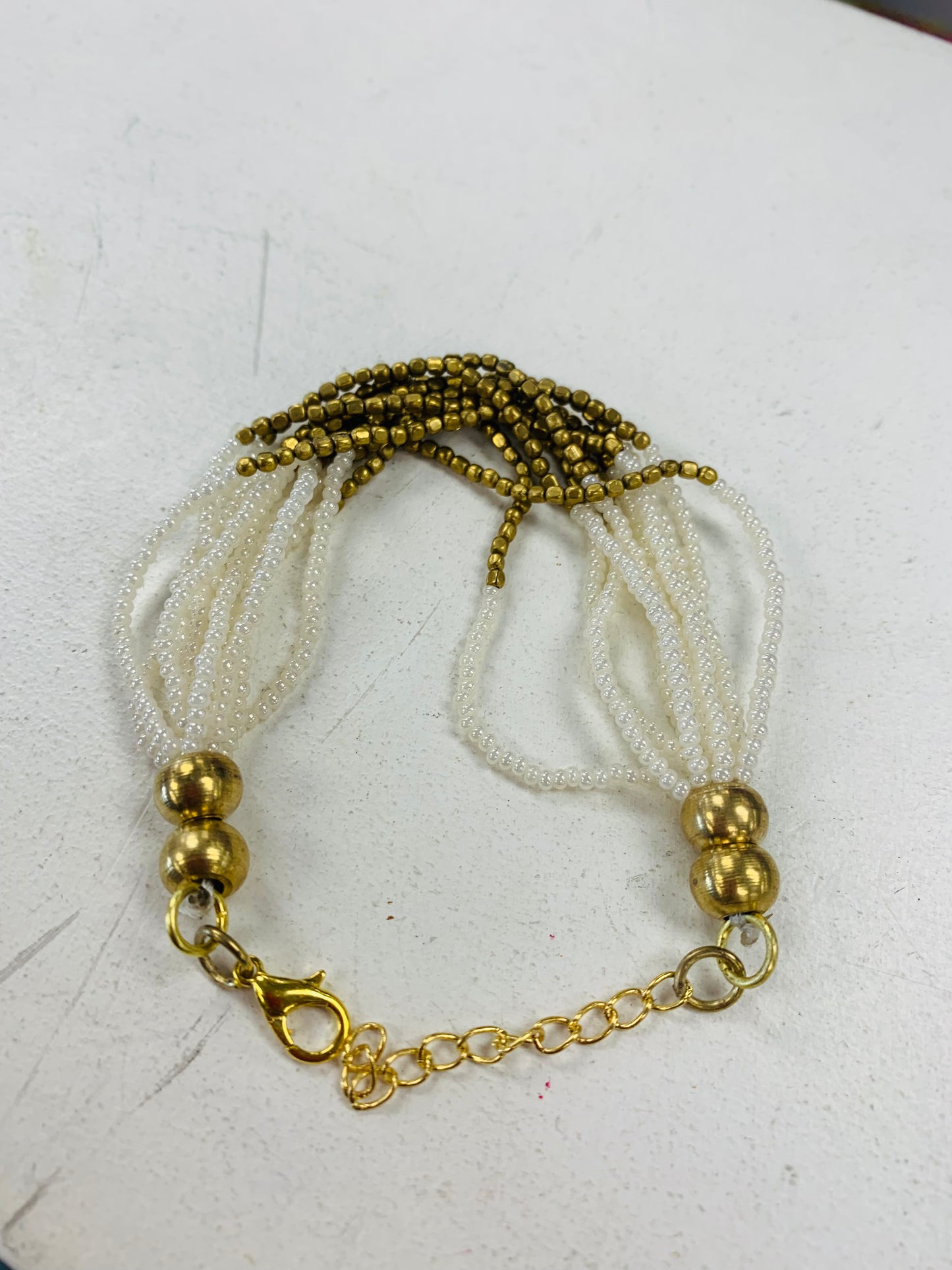 BOHEMIAN STYLE HANDCRAFTED BEADS BRACELET # 507550