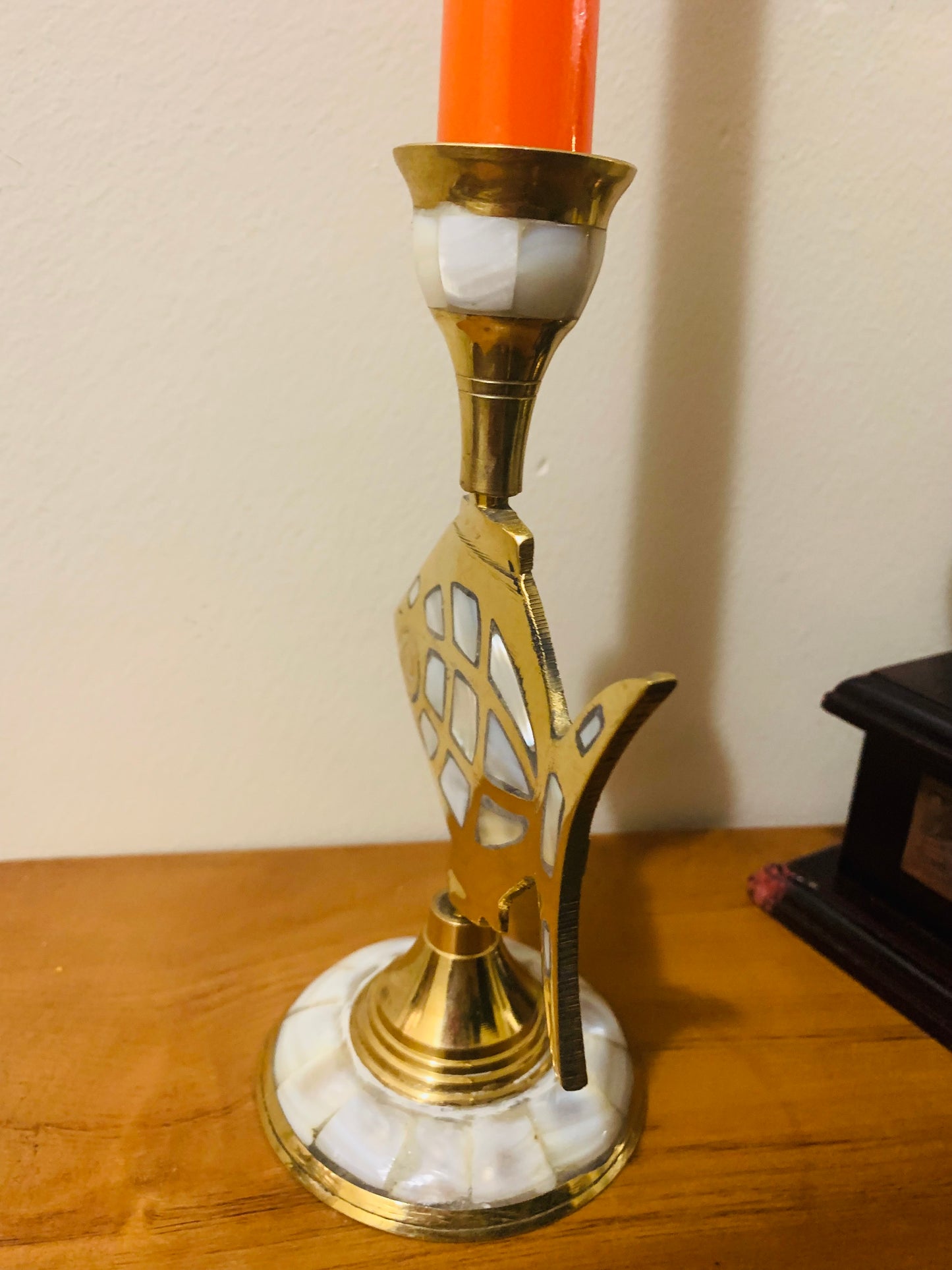 Bohemian style handcrafted Candle Stand  # 22200