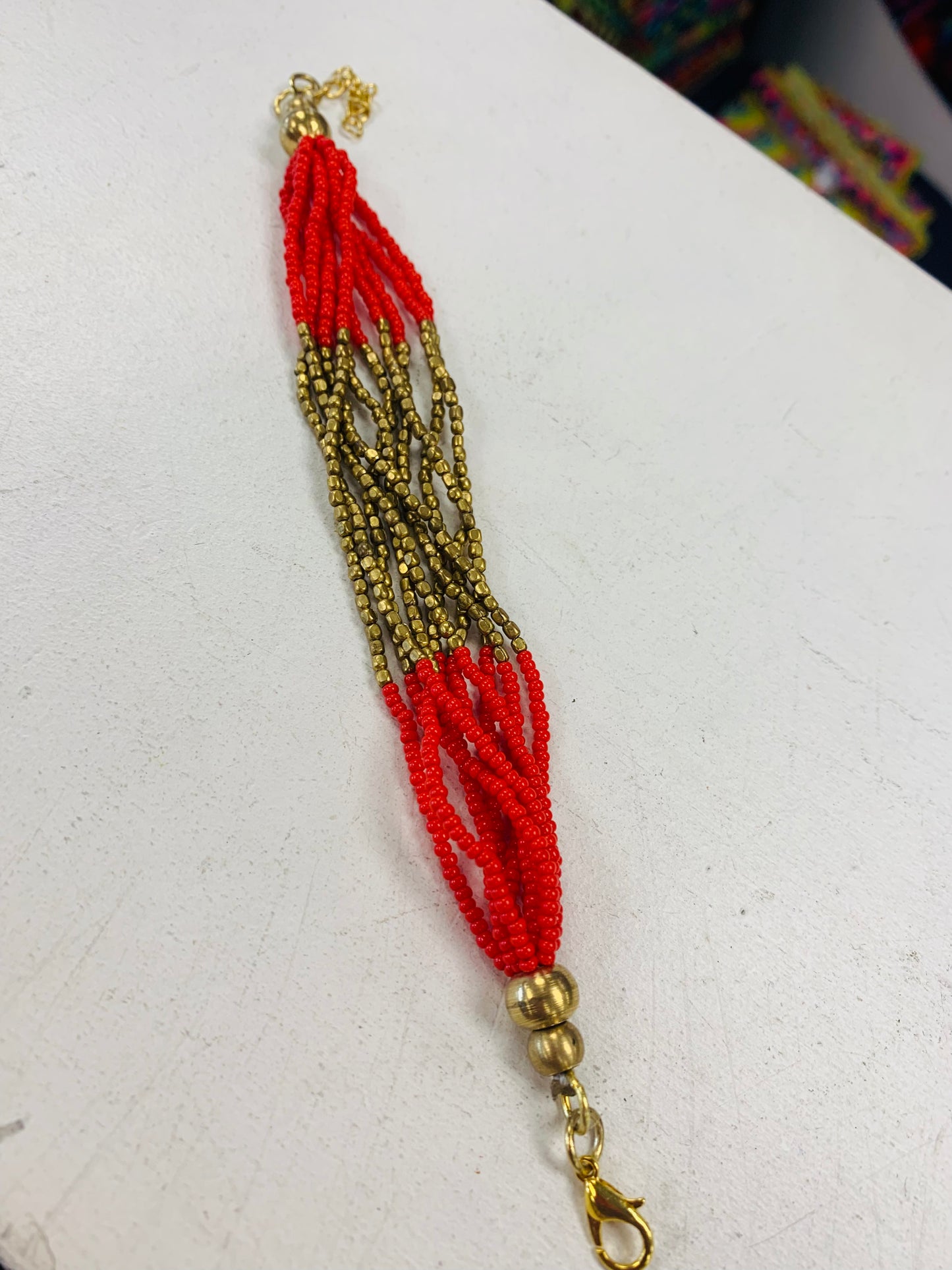 BOHEMIAN STYLE HANDCRAFTED BEADS BRACELET # 507550