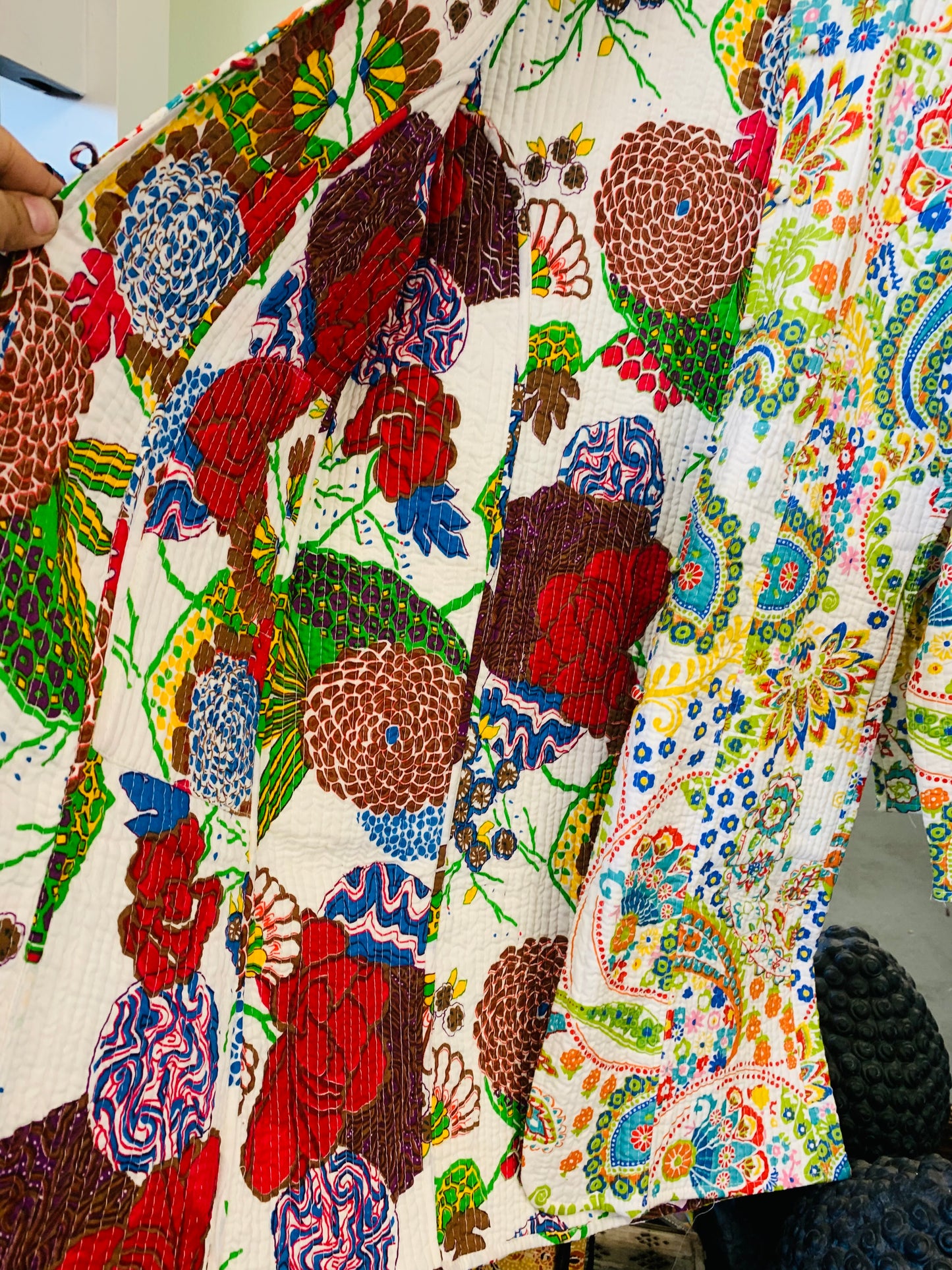 Bohemian stylehandcrafted Reversible Quilting Jackets #999