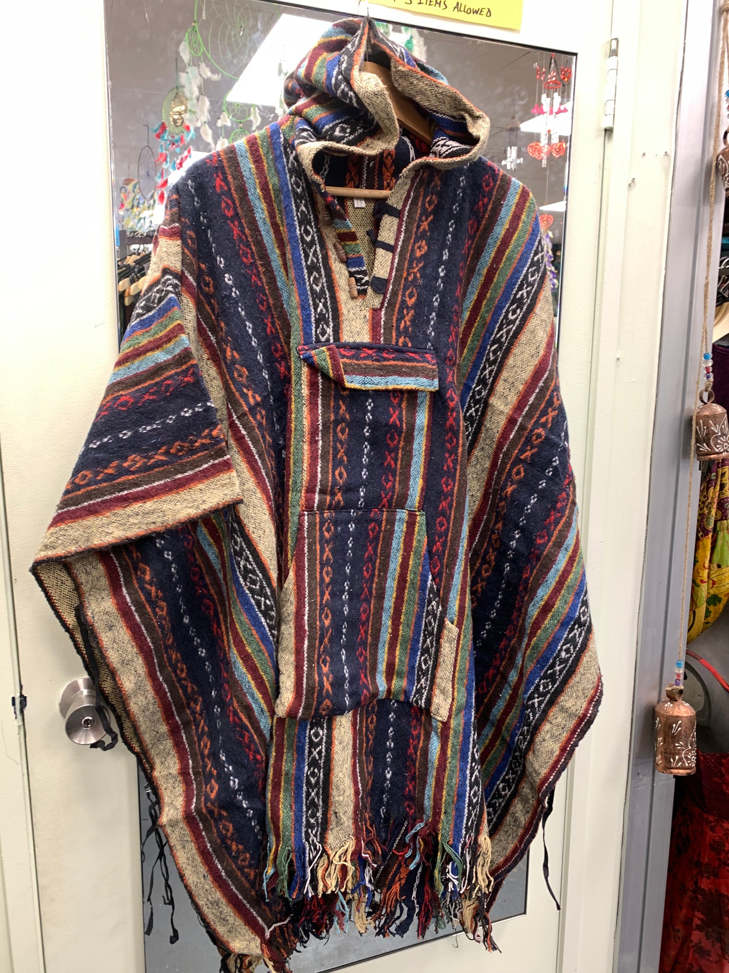 Handcrafted Hoodie UNISEX Gheri poncho #767777