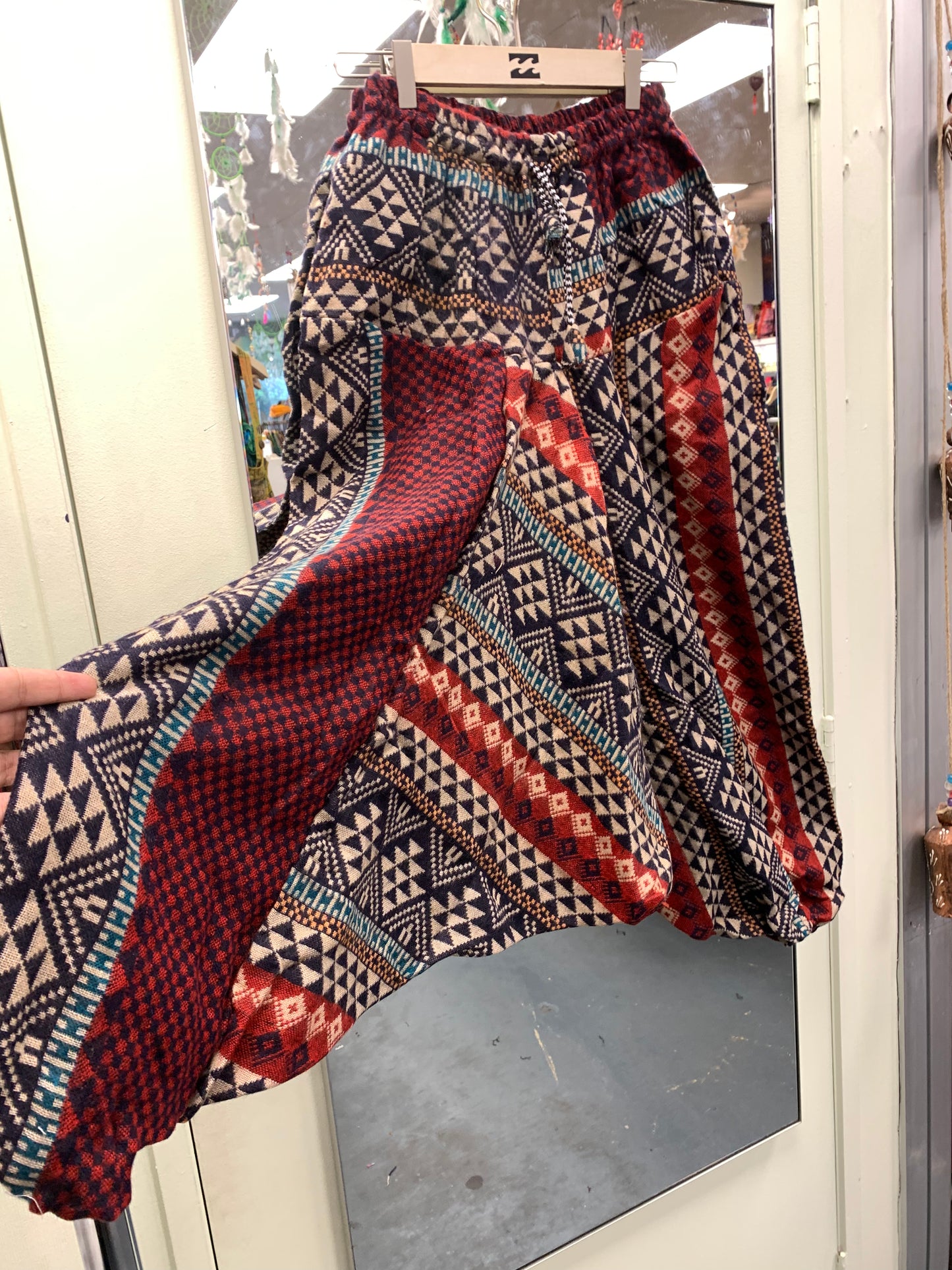 HANDCRAFTED WARM DROP CROTCH PANTS #665559