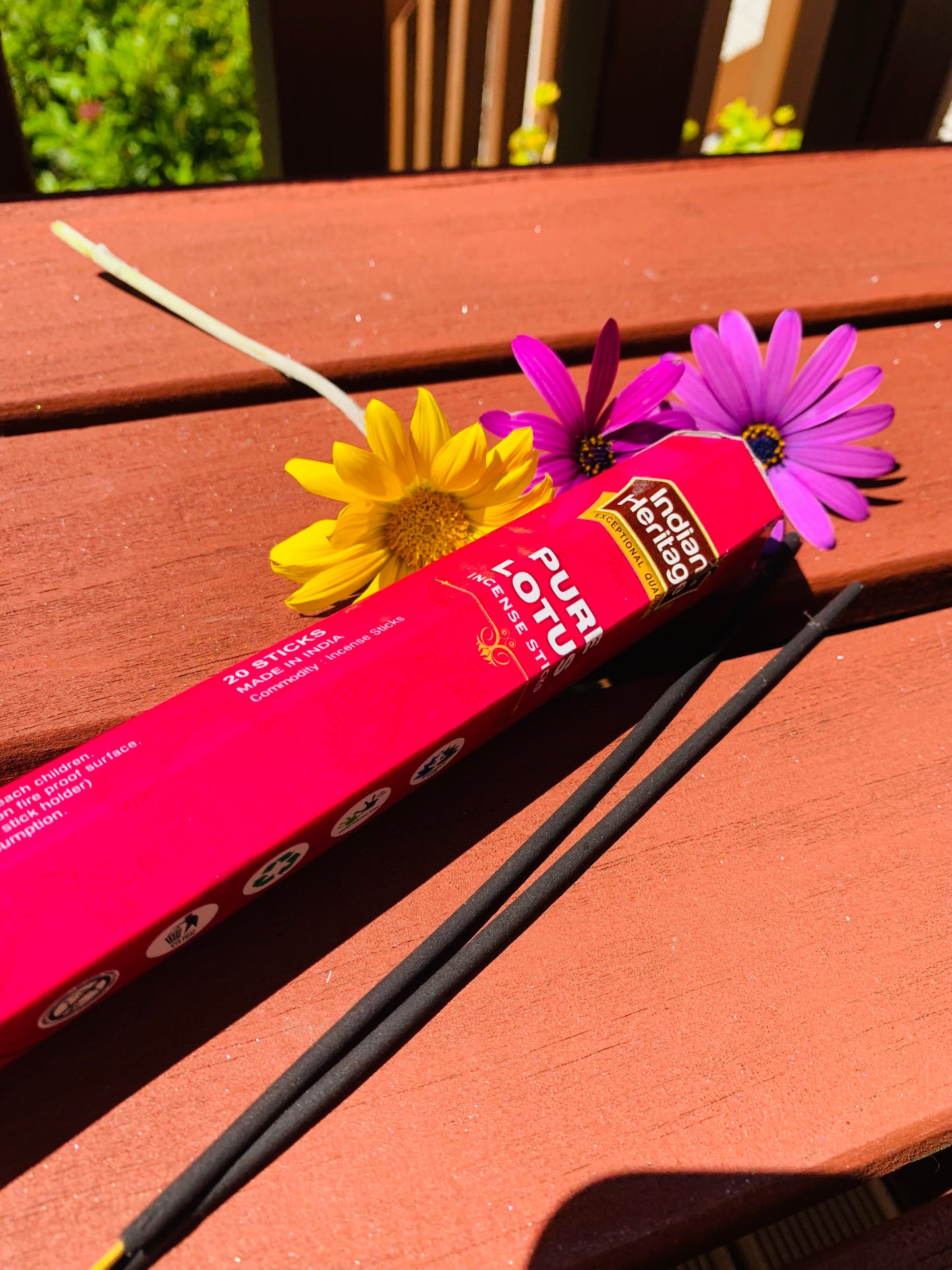 Lotus Boho style handcrafted  incense sticks #0673