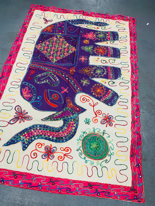 Bohemian style handcrafted ethnic Elephant table Runners #02812