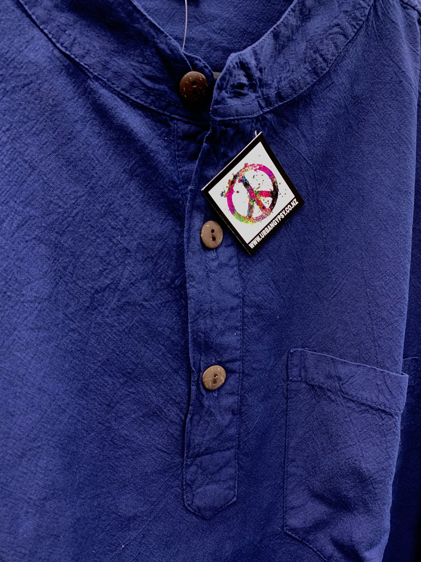 Handcrafted cotton Kurta / Shirt # 75965