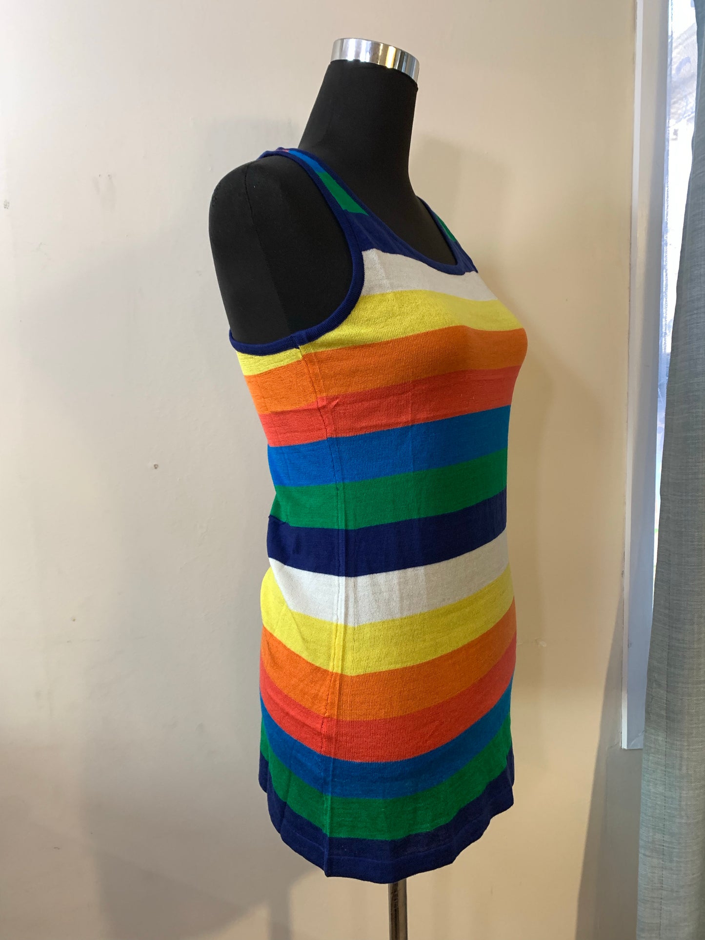 Bohemian style handcrafted Happy tank Top #0499