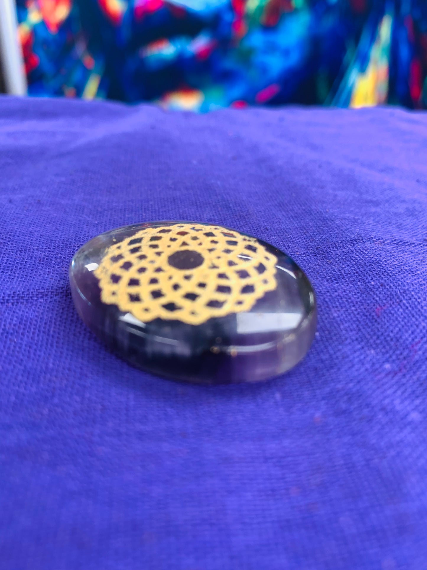 BOHO NATURAL PALM STONE # 12218