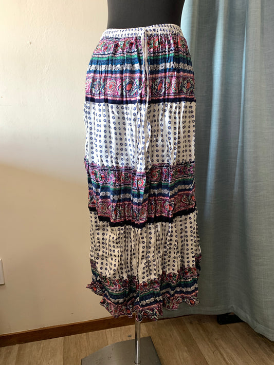 BOHEMIAN STYLE HANDCRAFTED COTTON SKIRTS #882