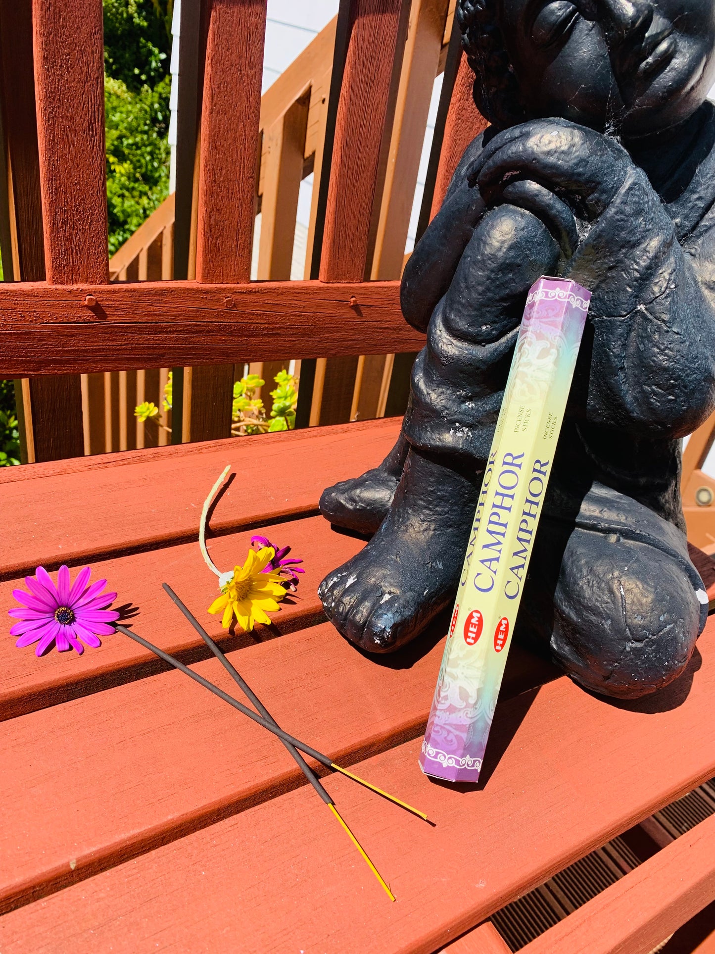 Camphor Bohemian style handcrafted Camphor incense sticks #0661