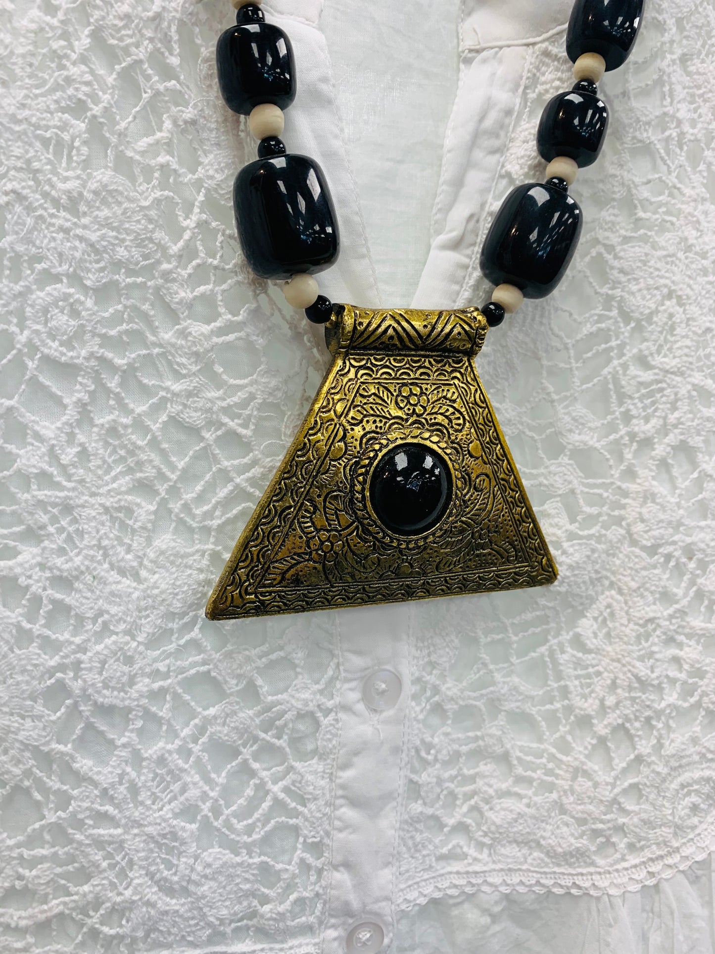 BOHEMIAN STYLE HANDCRAFTED NECKLACE #1943