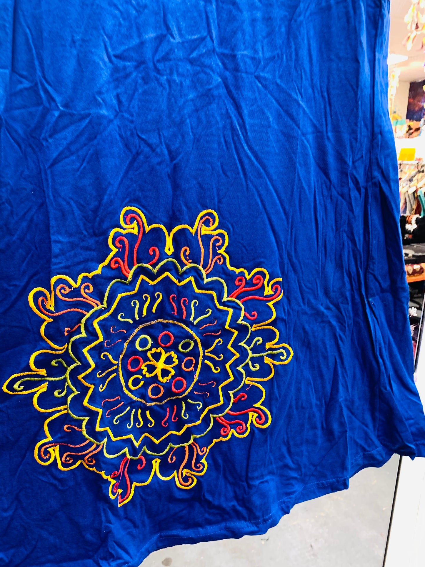 Bohemian style handcrafted Mandala dress #400