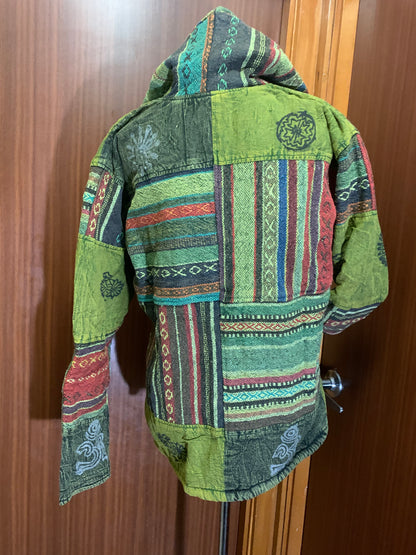 Bohemian style handcrafted UNISEX Warm Jackets #009958