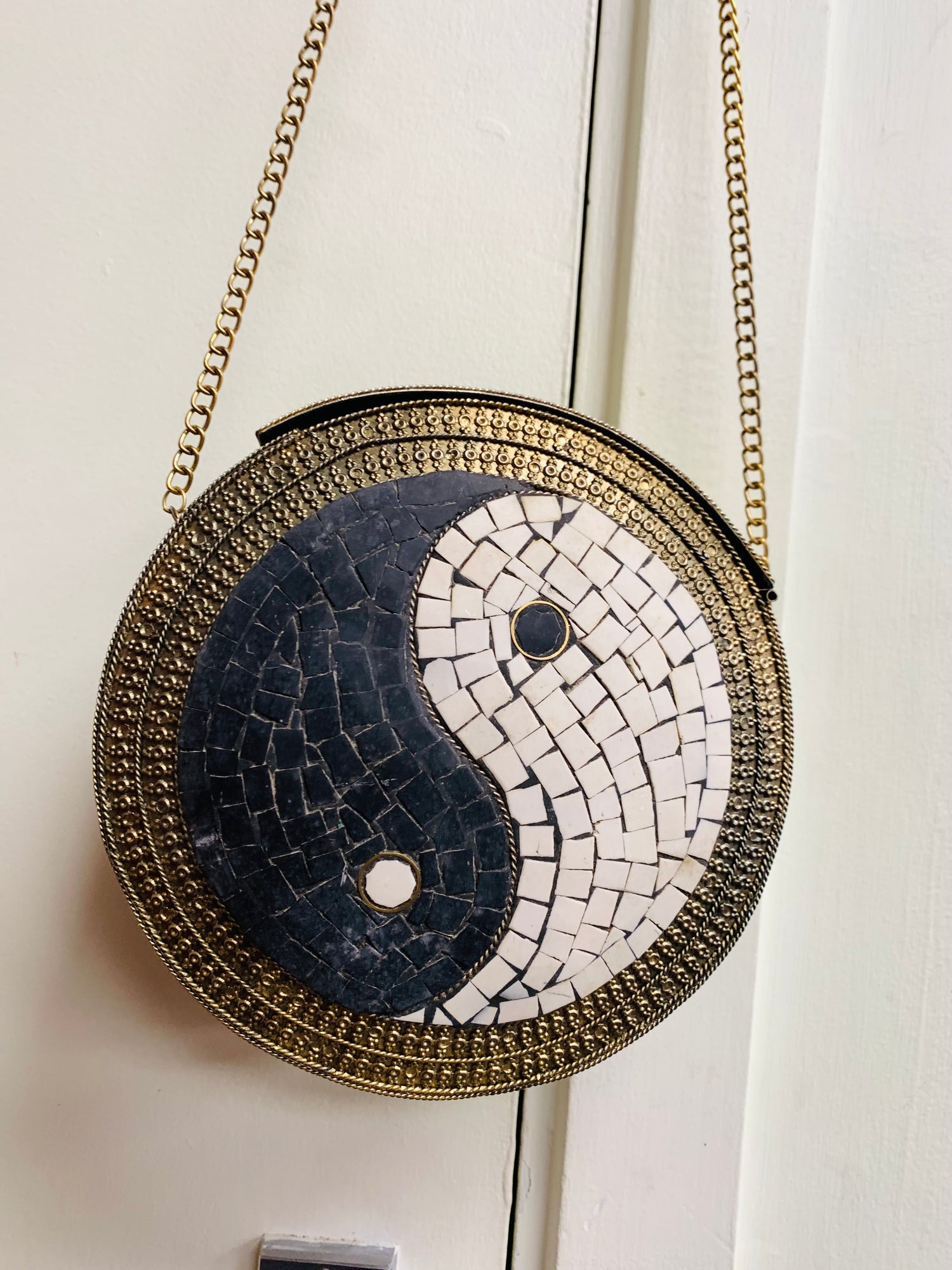 Metal Clutch | Brass shoulder bags