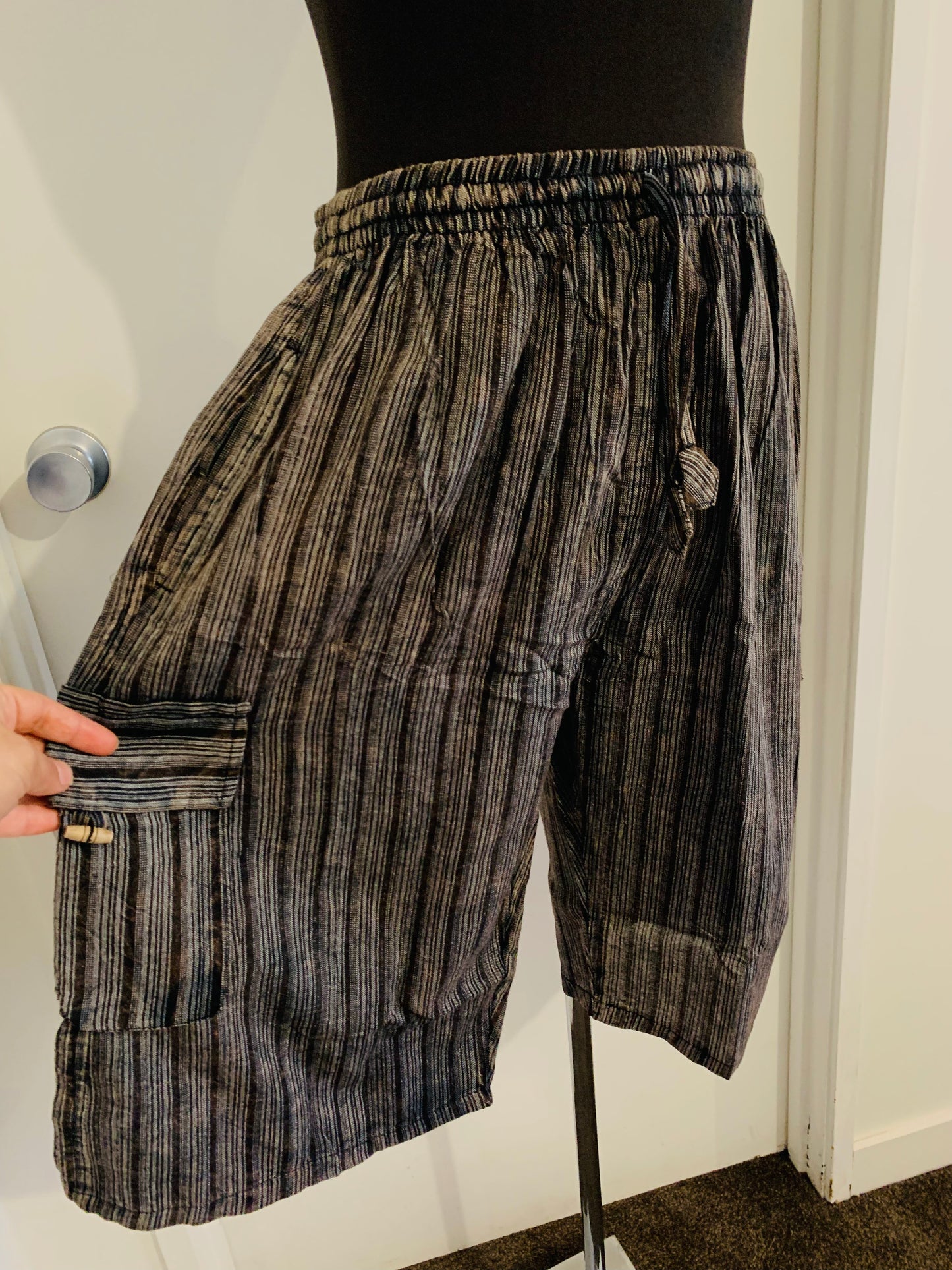 Bohemian Handcrafted Bermuda shorts # SHO4423