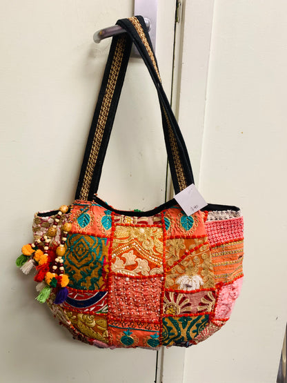 BOHO HANDCRAFTED ETHNIC TOTE BAGS # 70067