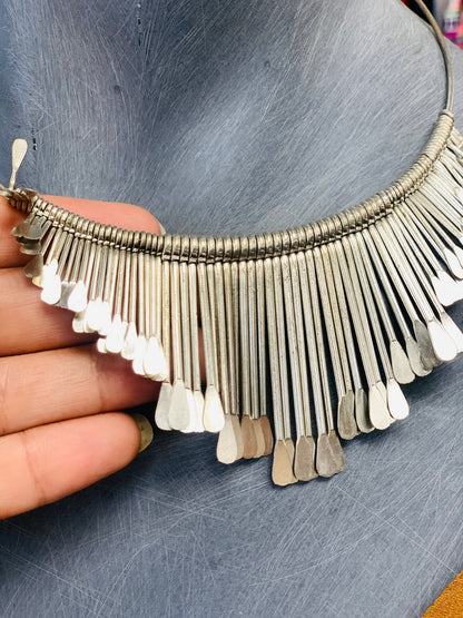 BOHEMIAN STYLE HANDCRAFTED SPIKES NECKLACE #NECK25