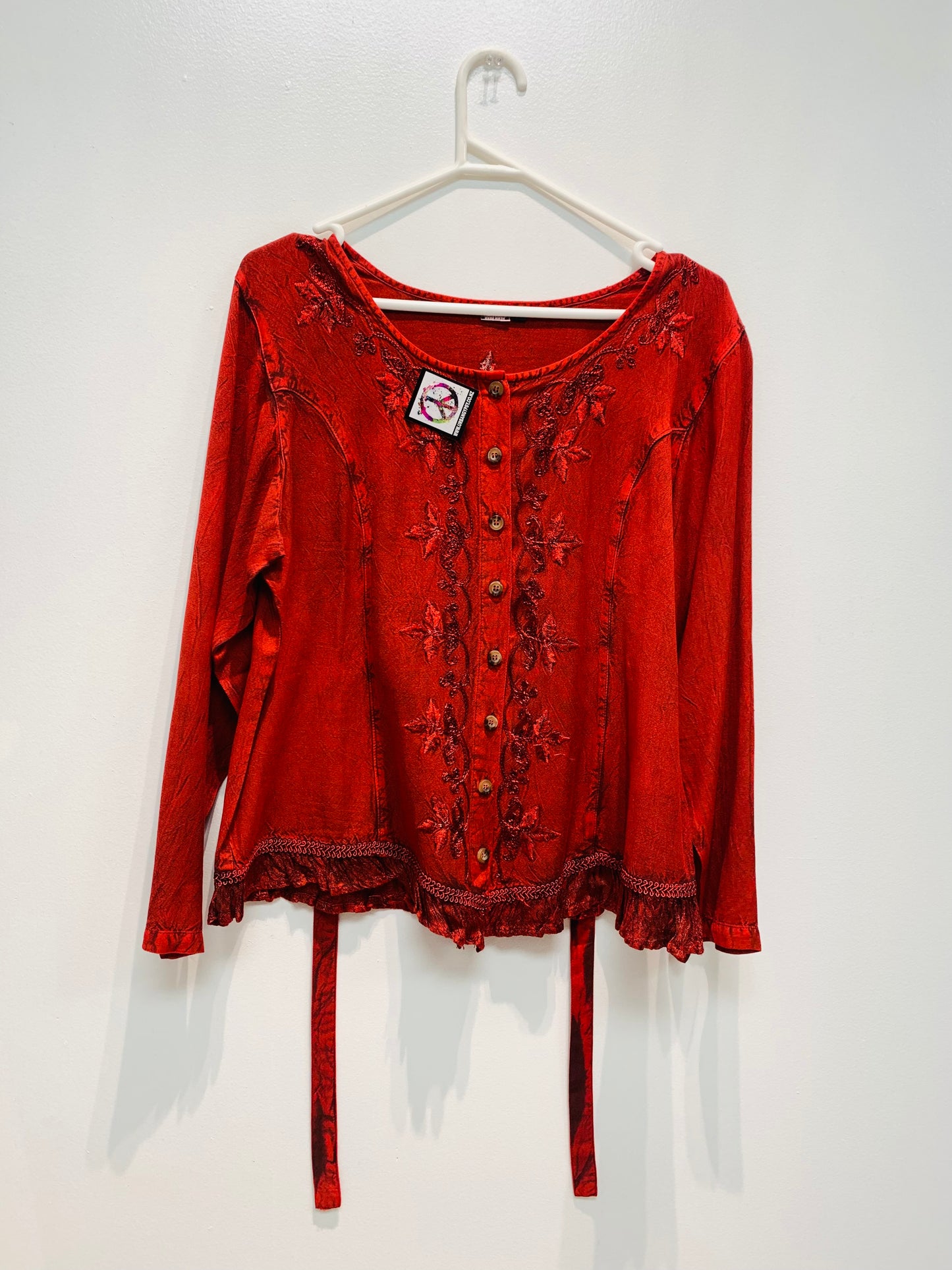 Bohemian style handcrafted cotton  # Top2219