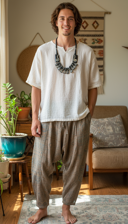 HANDCRAFTED BEADS NECKLACE #A211