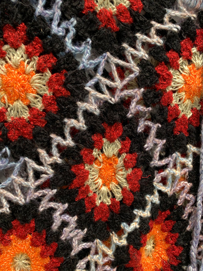 Boho handcrafted Crochet poncho #332265