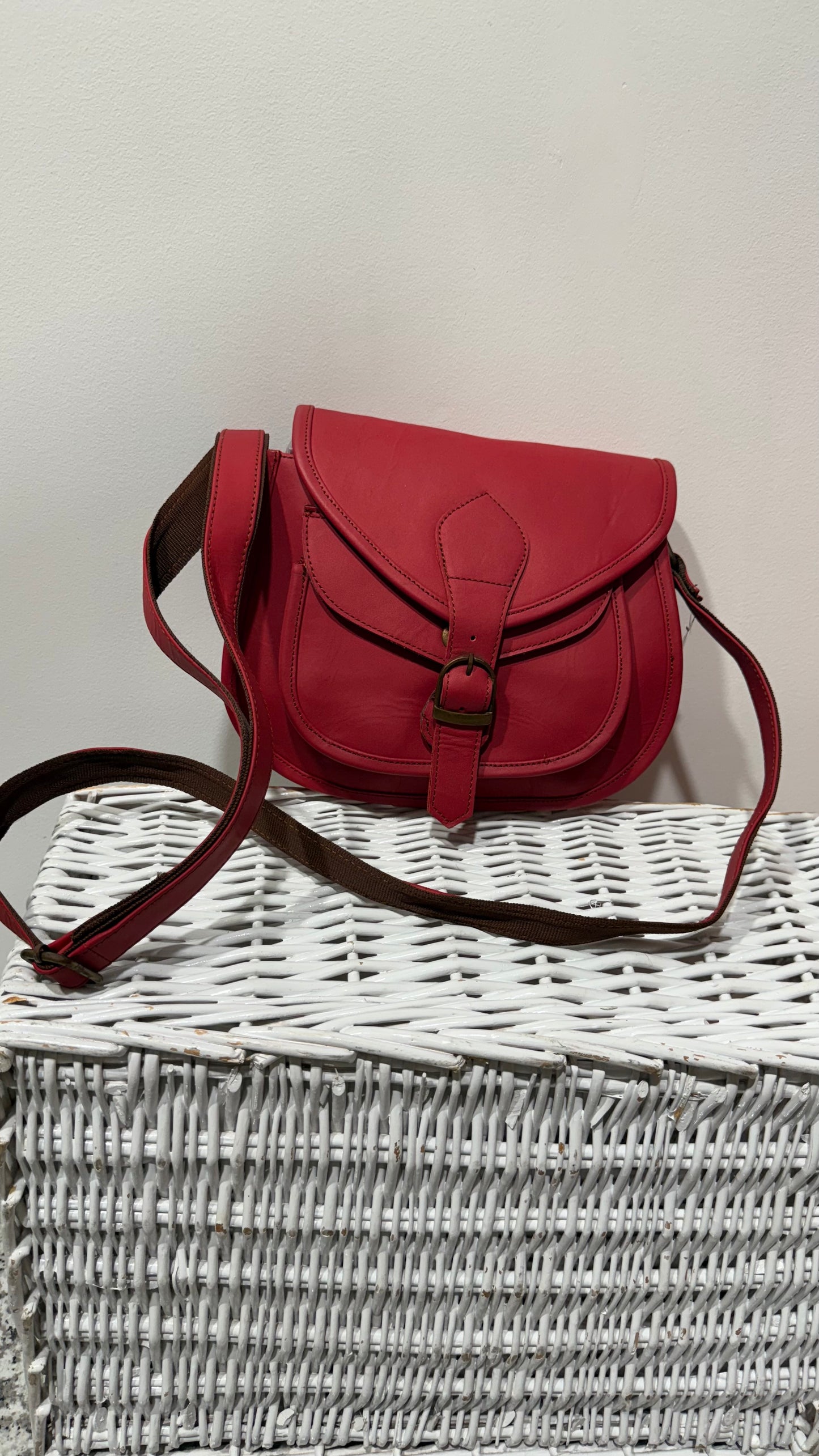 BOHO HANDCRAFTED GENUINE SUEDE LEATHER BAG #205581
