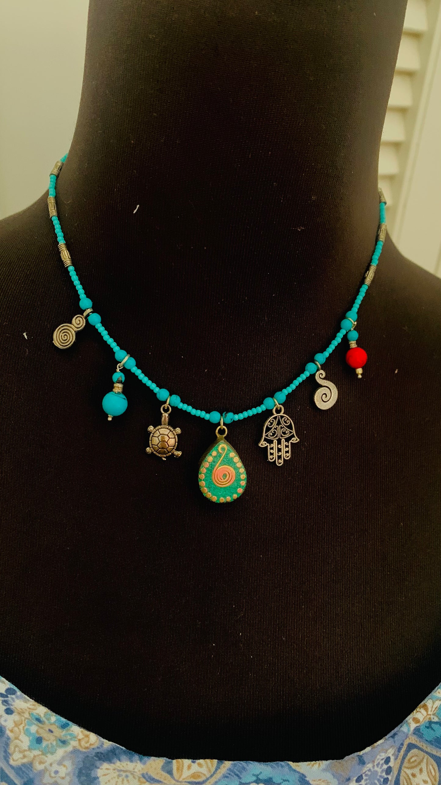 Bohemian Style Handcrafted Necklace #1000