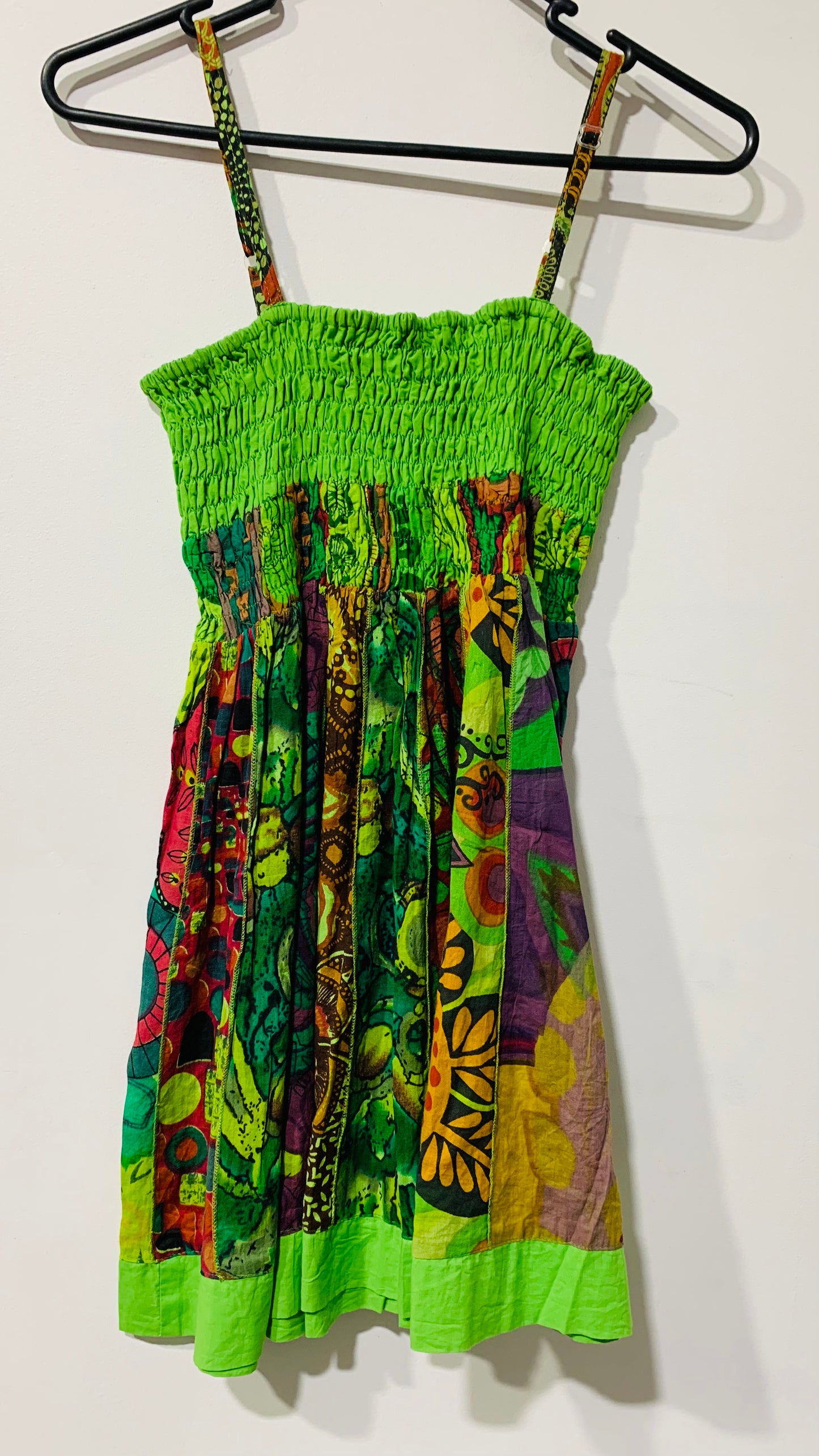 BOHEMIAN STYLE HANDCRAFTED TRANCE DRESS #5678