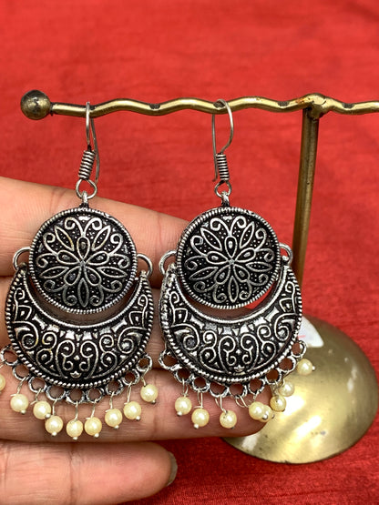 BOHEMIAN HANDCRAFTED  DANGLE EARRINGS #EAR152