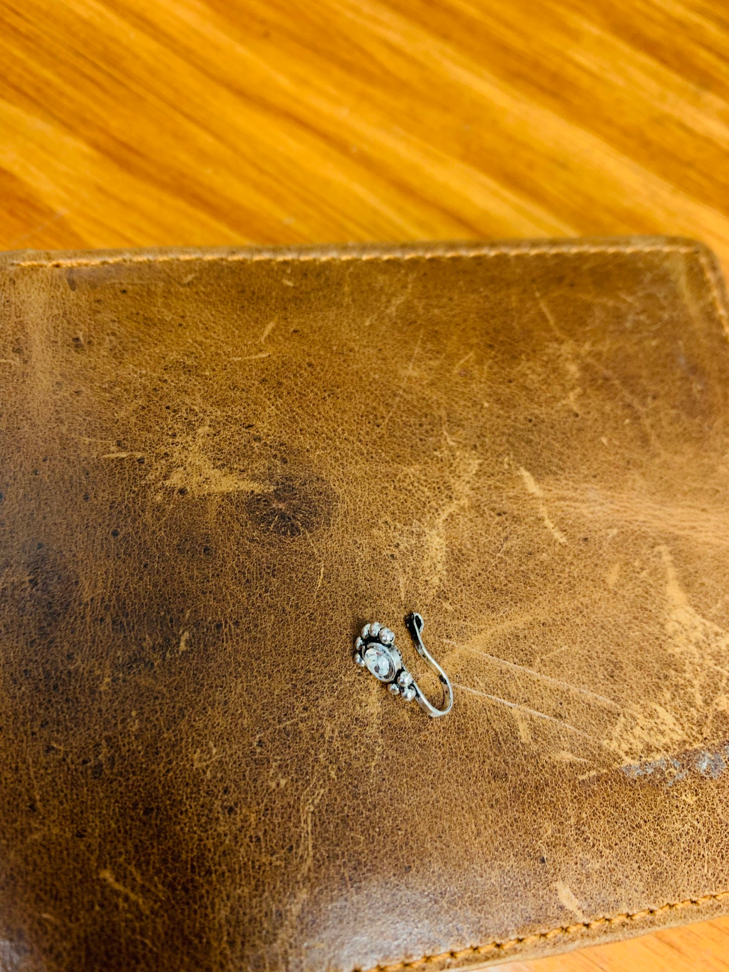 Bohemian handcrafted Clip-on Nose Pins/ Nose Rings  #833