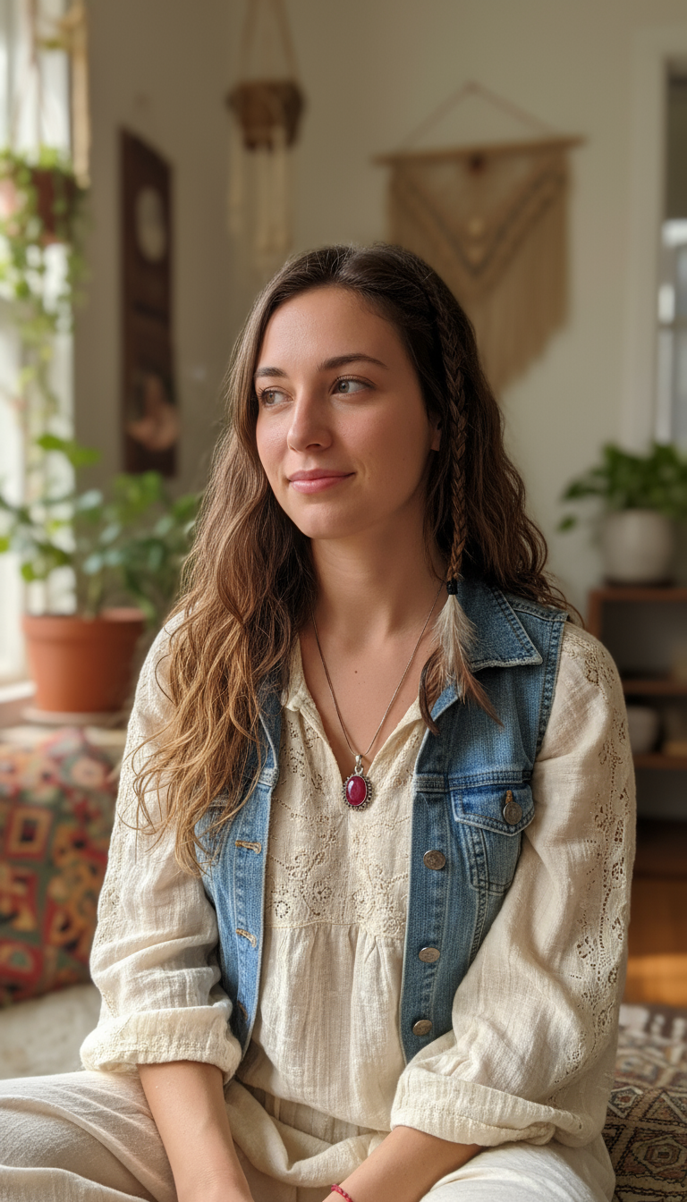 HANDCRAFTED NATURAL STONE PENDANT #A203